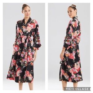 N Natori Crane Floret Robe